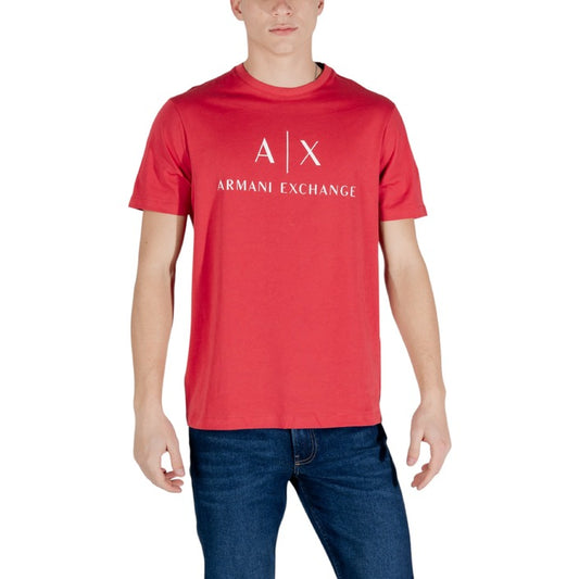 Armani Exchange - T-shirt regular fit in jersey con logo - 8NZTCJZ8H4ZU5059