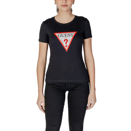 Guess - T-shirt logo triangolo - W1YI1BI3Z14
