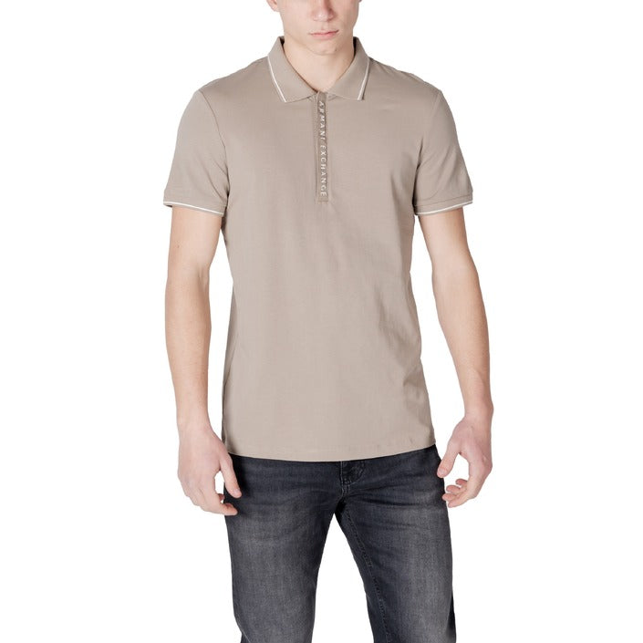 Armani Exchange - Polo con logo a contrasto - 8NZF71ZJH2ZU6167 / 8NZF71ZJH2Z1200 / 8NZF71ZJH2Z1100 / 8NZF71ZJH2Z1510