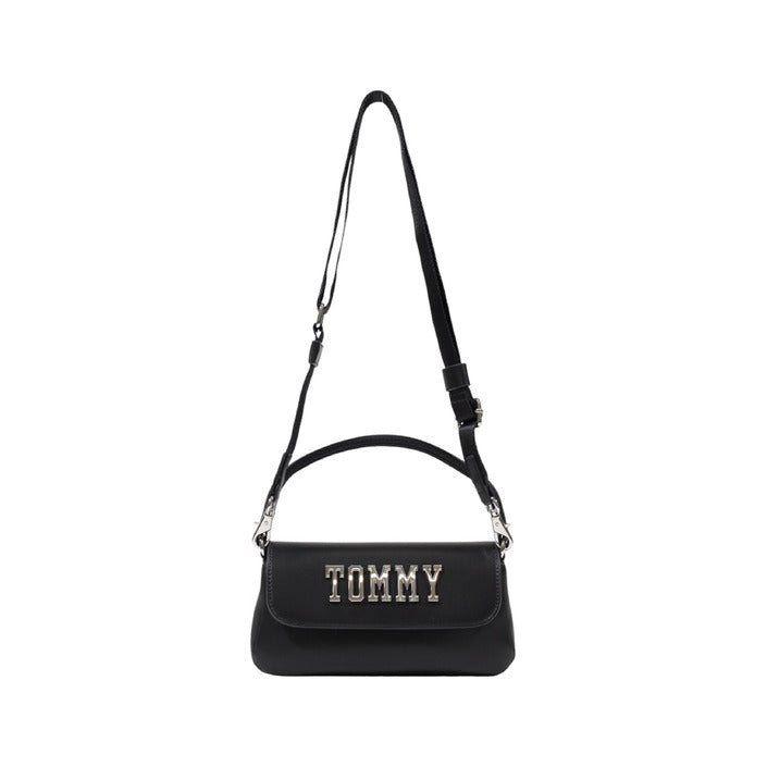 Tommy Hilfiger Jeans - Borsa a tracolla con patta e manico - AW0AW17391BDS