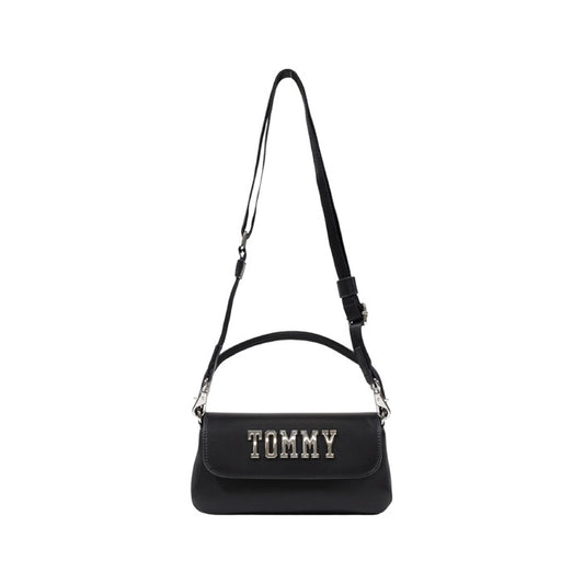 Tommy Hilfiger Jeans - Borsa a tracolla con patta e manico - AW0AW17391BDS
