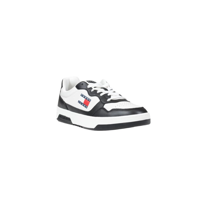 Tommy Hilfiger - Sneakers in pelle con suola preformata - EM0EM01443YBL