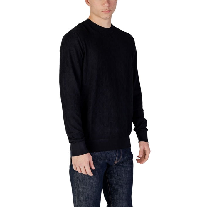 Armani Exchange - Maglione girocollo con logo tono su tono ASV - XM000176AF10454UB001