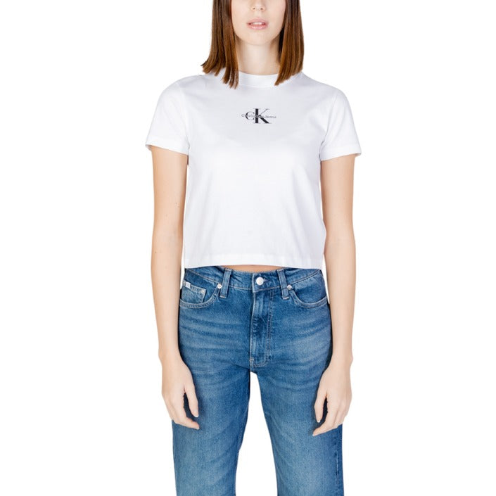Calvin Klein Jeans - T-shirt corta con monogramma - J20J223113AEA / J20J223113CDV / J20J223113YAA / J20J223113BEH