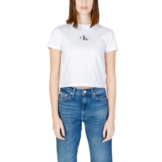 Calvin Klein Jeans - T-shirt corta con monogramma - J20J223113AEA / J20J223113CDV / J20J223113YAA / J20J223113BEH